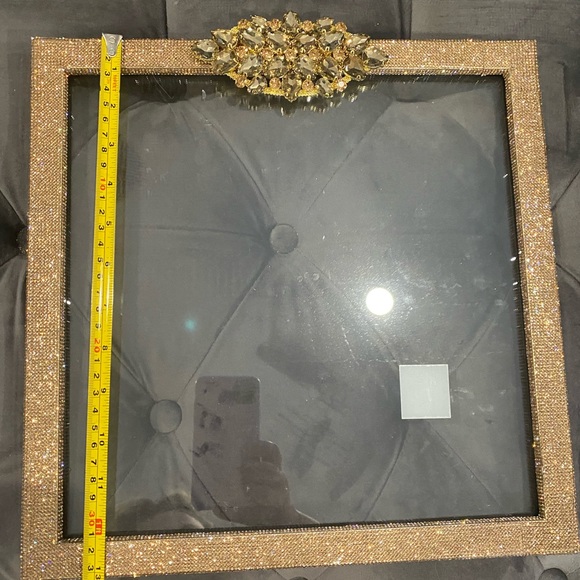 Swarovski crystal picture frame 13”x13” - Picture 5 of 9
